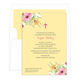 Yellow Corner Floral Invitations Image 4 of 4